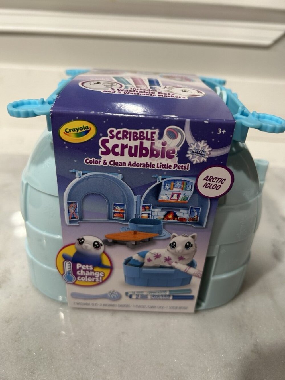 Crayola Scribble Scrubbie Pets Artic Igloo